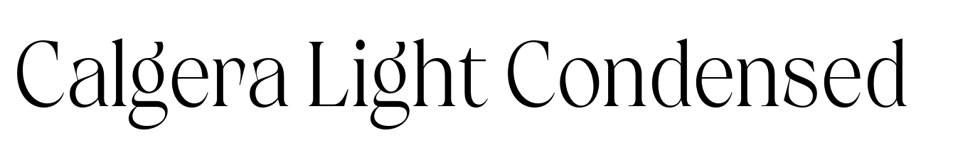 Calgera Light Condensed
